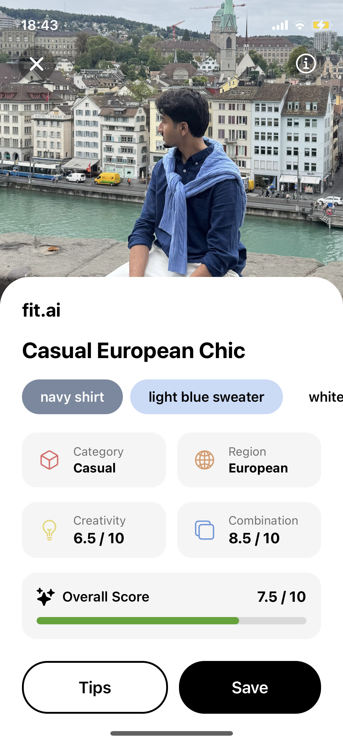 FitAI app preview